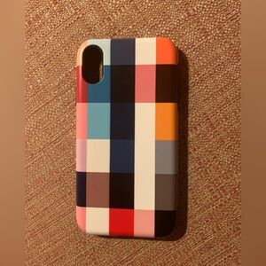 Stringberry Apple XR Multicolor Checkered Phone Case